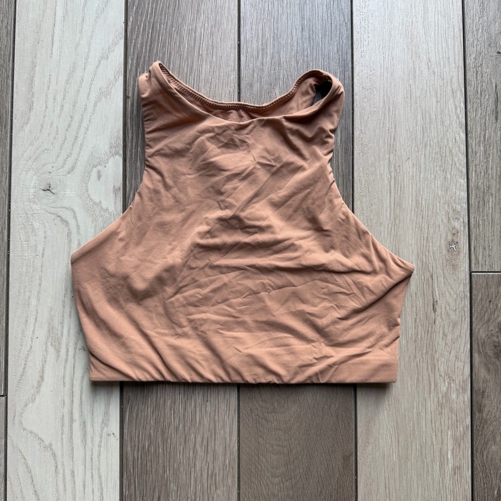 SKIMS Tan Seamless Top